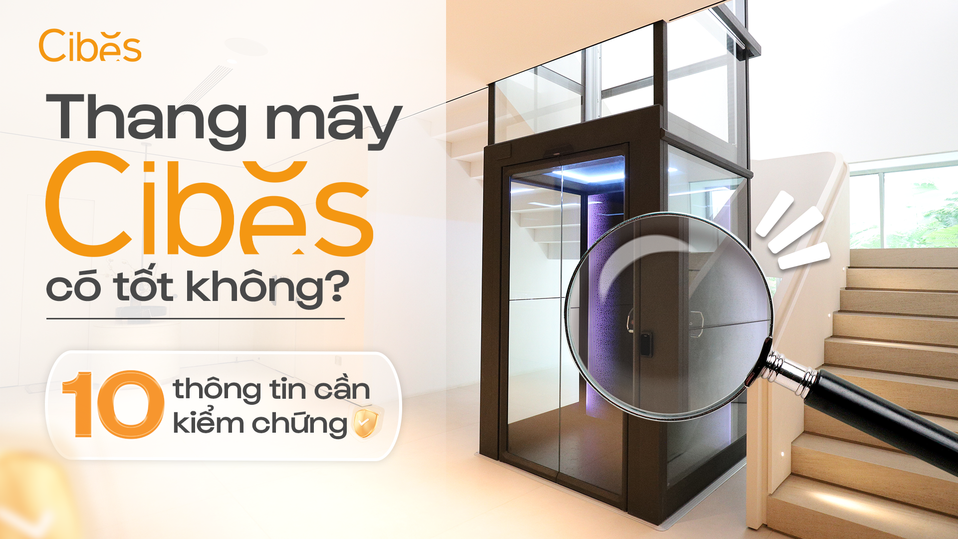 Thang máy Cibes có tốt không? 10 thông tin cần kiểm chứng trước khi đánh giá Cibes